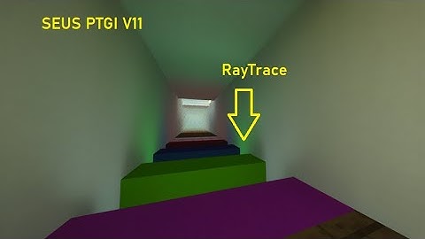 SEUS PTGI Ray Trace Shaders are insane