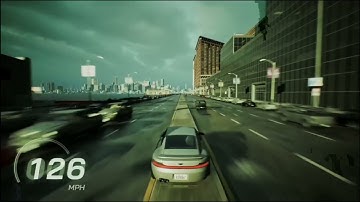 crash test in Matrix Awakens: an unreal engine 5 experience