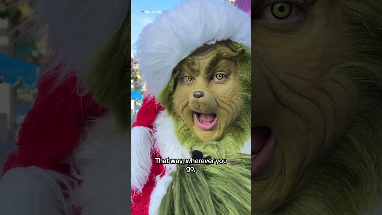 The Grinch gives us his unsolicited Christmas advice The Grinch gives us his unsolicited Christmas advice