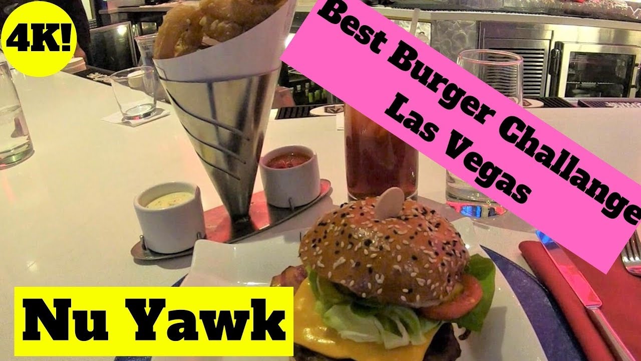 Las Vegas video tour Best Burger on the Strip Challenge!