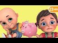 Piggy Bank Song | save money | Jugnu Kids Nursery Rhymes & baby songs | kids Cartoon