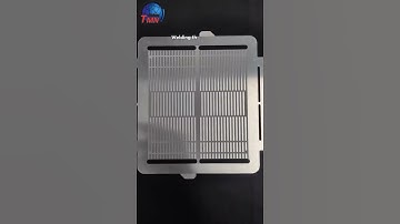 Titanium bipolar plates with flow channels | Platinum plated surface! #metalparts #shortsviral