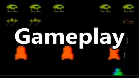 Space Invaders Atari 2600 Gameplay - The No Swear Gamer