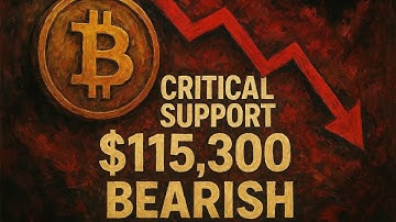 Bitcoin at $115K Critical Support – Is BTC About to Turn Bearish?