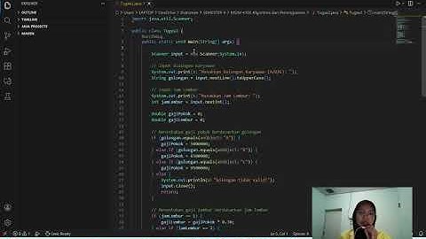 Tugas Praktikum 2 Algoritma dan Pemrograman - Harni Septiani (052024778)