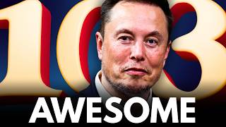 Elon Musk posted 103 times on X today (04/03/26) Content
