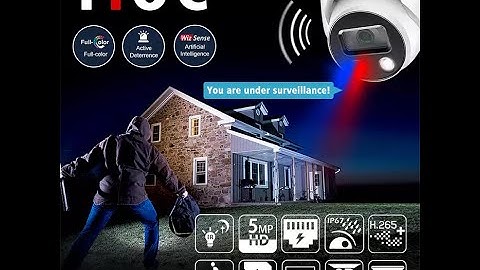 Dahua WizSense HDW3549H-AS-PV 5 MP Tioc AI Smart Dual Illumination Network Camera