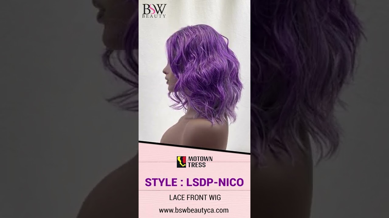 BSW CANADA [WIG BOOK] // MOTOWN TRESS LACE FRONT SWISS LACE DEEP PART WIG - LSDP-NICO 