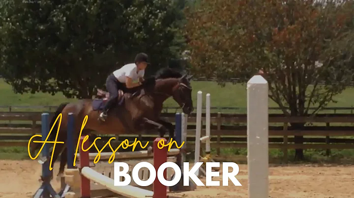 An Equitation Jumping Lesson with Booker and Julie...