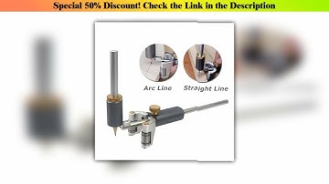 Hands-on Woodworking Straight And Arc Line Scribe Dual-purpose Parallel Line Drawing Ruler Marking•