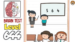 Brain Test Level 644 Walkthrough
