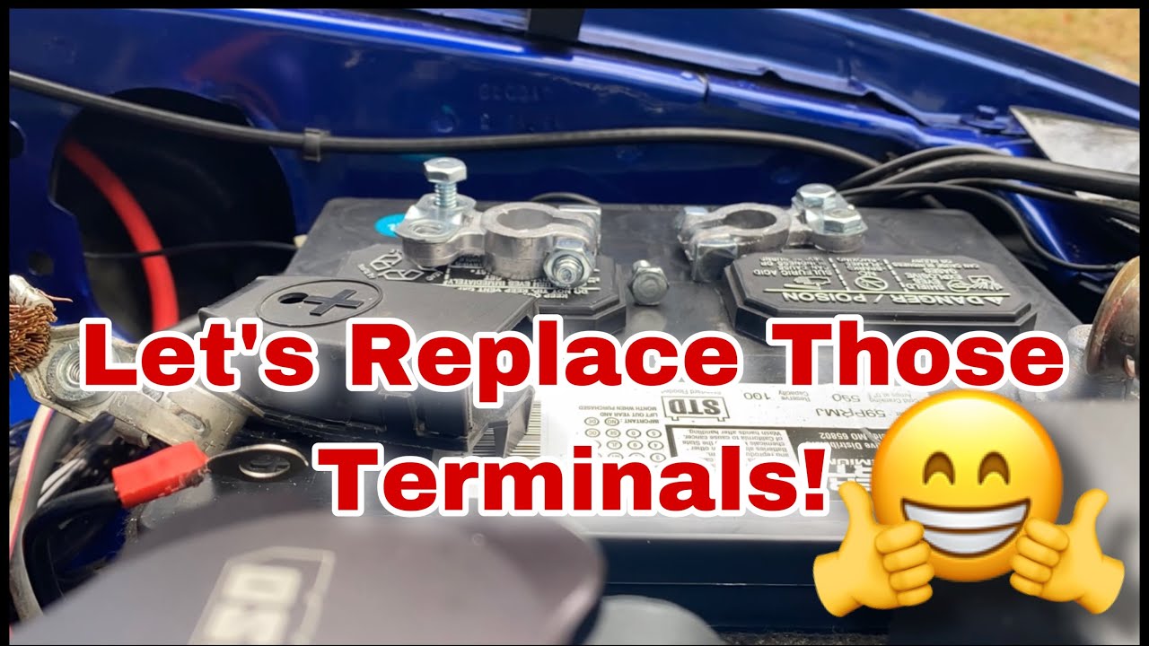 03 SVT Cobra How To Replace Battery Terminals. 9404 Mustangs All Years! YouTube