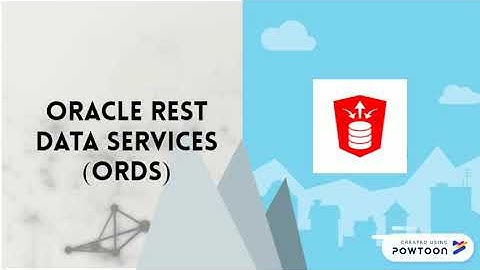 Oracle REST Data Services (ORDS)