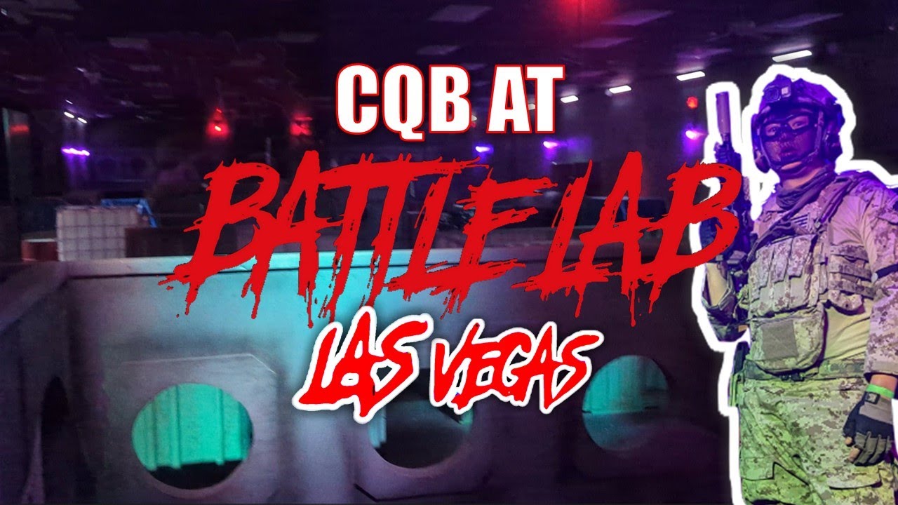 CQB at the NEW Battlelab Las Vegas l Elite Force MP7 GBB