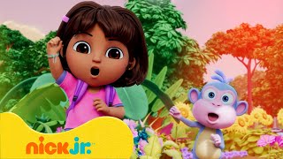 Dora | ¡Dora le enseña a Botas a bailar! | Nick Jr. en Español