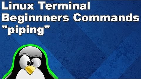 Linux Terminal for Beginners Commands 16: piping commands
