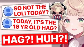 Chat Acts Disappointed That Ui-mama Isn't Really A Loli (Shigure Ui) [Eng Subs] Resimi