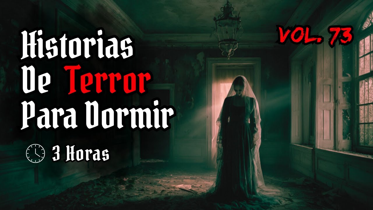 3 Horas de Historias de Terror Con Sonido de la Lluvia Para Dormir