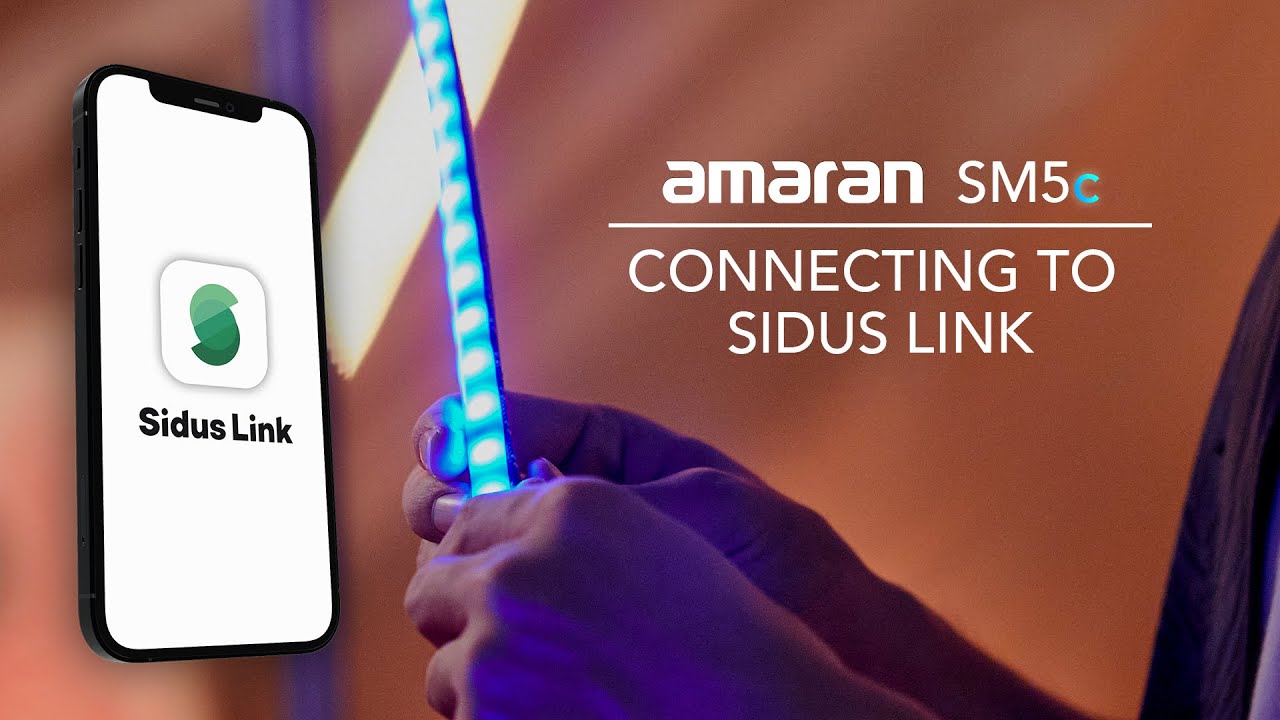 amaran SM5c User Guide | How to Use Sidus Link - YouTube