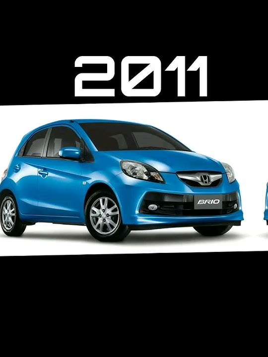 Evolution Of Honda Brio (2011-2023) #evolution #honda #hondabrio #brio #2023 #shorts