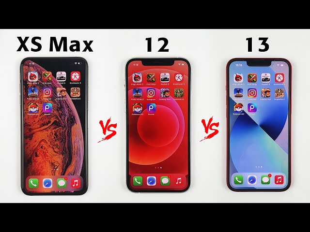 iPhone XS Max vs iPhone 12 vs iPhone 13 in 2022 | SPEED TEST