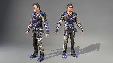 Unity Asset Store Pack - Futuristic Commando (Download link below)