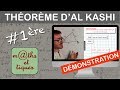 Demonstration  le thorme dal kashi  premire