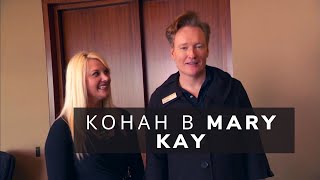 Конан О&#39;Брайен устраивается бьюти-консультантом в Mary Kay [Русская Озвучка]