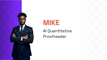 Mike Demo | AI Agent for Quantitative Proofreader