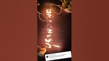 "PRIYANSHI" name signature 🔥🔥#shorts #calligraphymasters #drawingtechniques