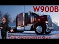 2019 KENWORTH W900B Flat Top Chrome Lights Shine - WATCH TO THE END