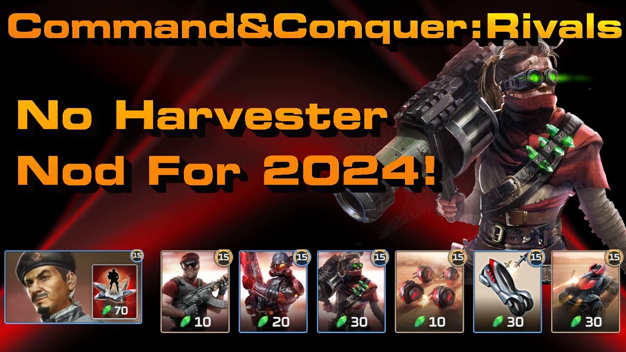 C&C Rivals: No Harv Nod Updated Edition! - YouTube
