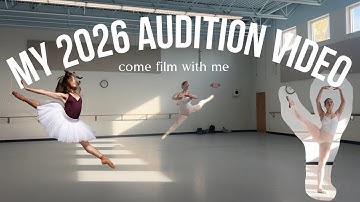 i have to find a new job: film my ballet company audition video with me | DIML *i didn