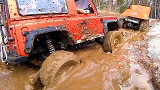 RC Trucks OFF Road - Adventures Land Rover Defender 4х4 | The Beast 6x6 RC4WD - RC Extreme Pictures