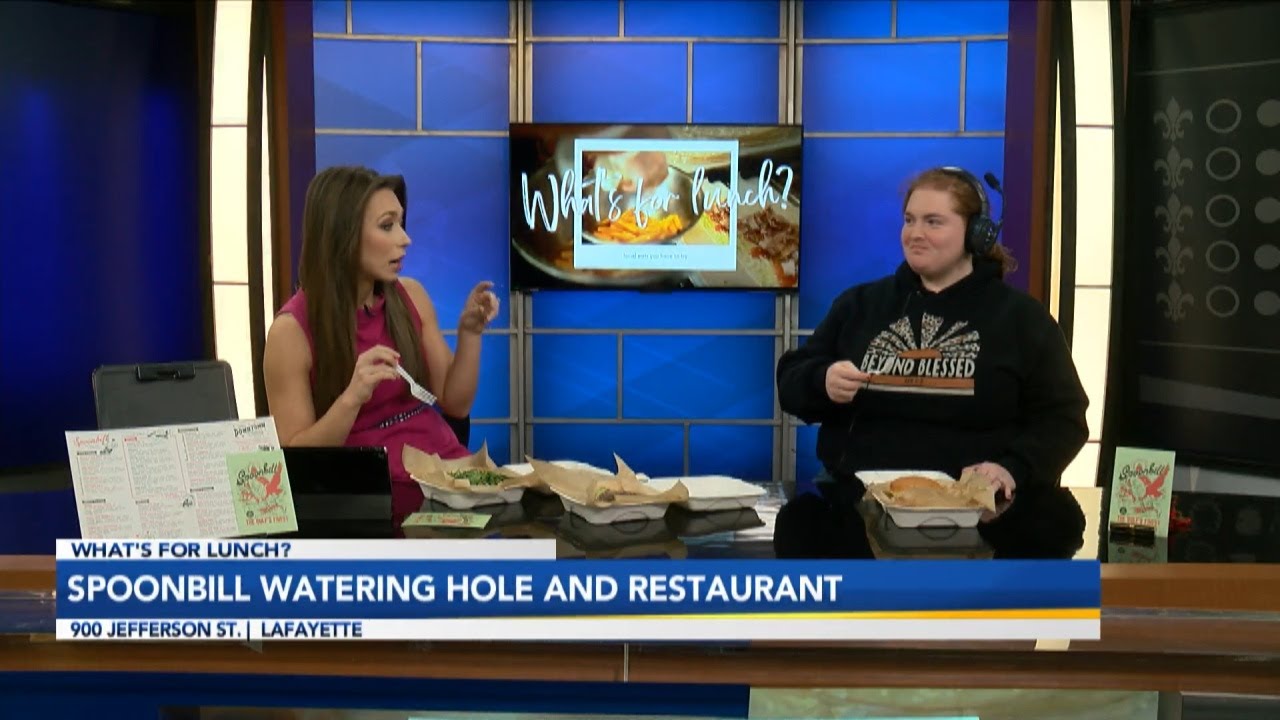 What's For Lunch: Spoonbill Watering Hole and Restaurant