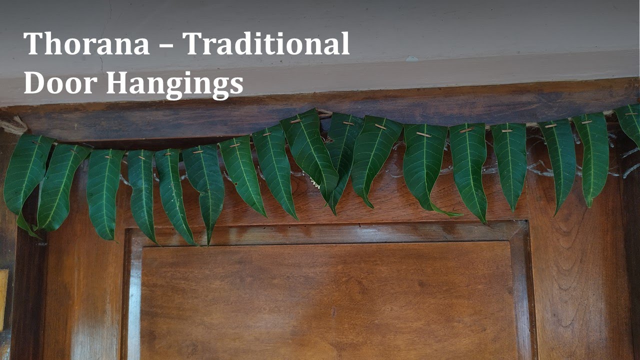 Thorana - Traditional Door Hangings - YouTube