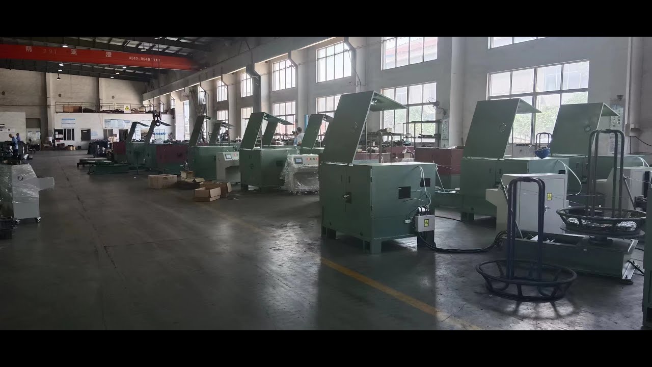 30 sets of high speed nail making machine D90 testing - YouTube