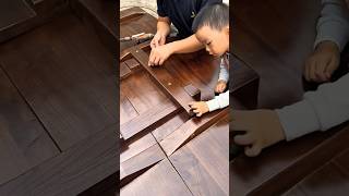 Mastering Ancient Woodworking: The Ultimate Door Build!🛠️#woodworking #craftsmanship #diy #carpentry