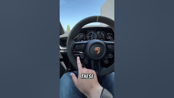 How to drive a Porsche GT3 RS
