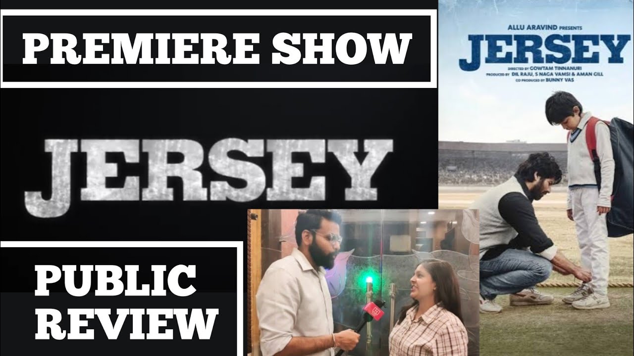 JERSEY Premiere Show || PUBLIC REVIEW || Shahid Kapoor || Mrunal Thakur || Pankaj Kapur