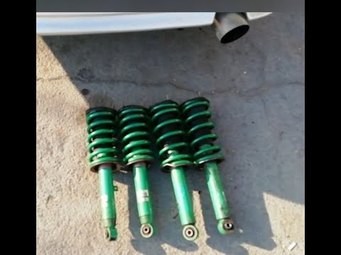 Заниженные стойки на приору
