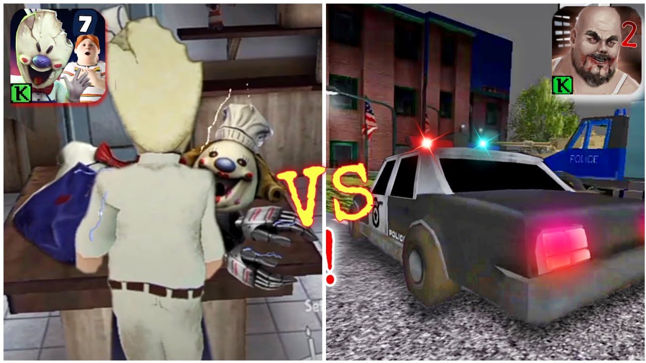 Ice Scream 7 Fan made Trailer Vs Mr Meat 2 Fan Made Trailer || Ice Scream 7 Gameplay || Mr Meat 2