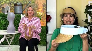San Diego Hat Co. Sun Visor with UPF 50 on QVC