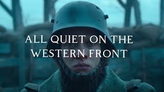 I Cant Handle Change  All Quiet On The Western Front