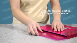 Promotional Office Products - Velcro® Closure Poly Envelope with Gusset - MARCO