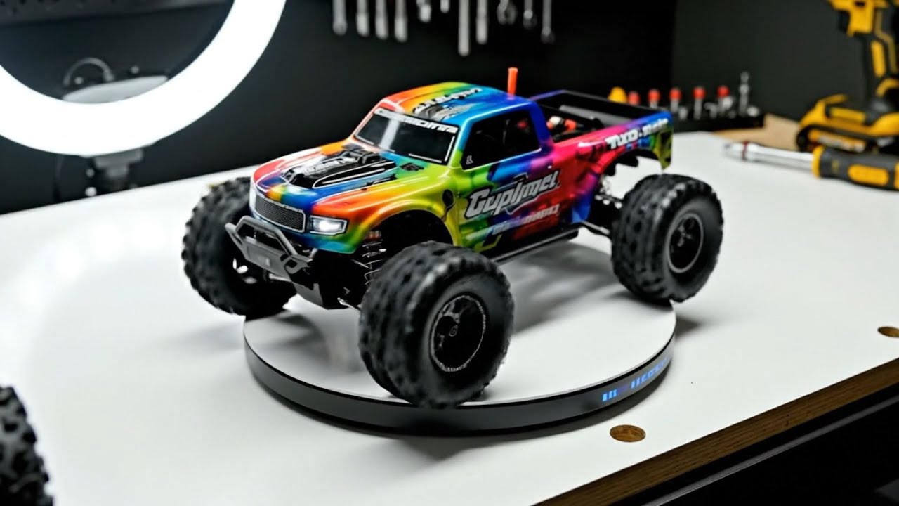 RC Car Repair ASMR | Restoring a Broken Miniature Remote-Controlled Truck