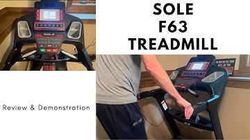 SOLE F63 Treadmill Demonstration and Review