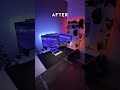 Day 029 - Desk Makeover Day &amp; Cable Rescue Mission 🖥️✨ #tech #desksetup #ikea #DeskOrganizatio