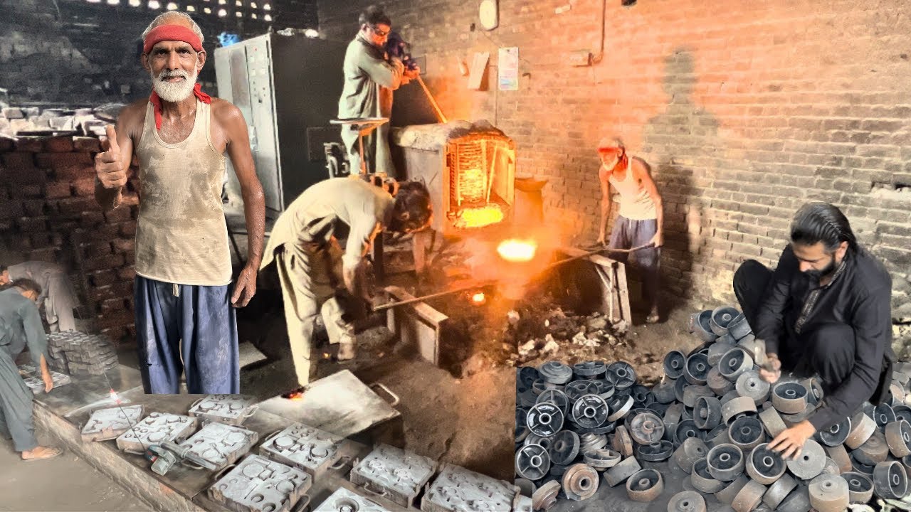 These Guys are Playing With Fire | Amazing Transformation of Iron Into Motorcycle Parts