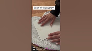How to Sublimate on Reversible Sequins #proworldinc #sublimationprinting #sublimation #diy #howto